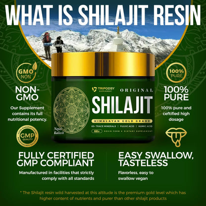 Pure Himalayan Shilajit Resin