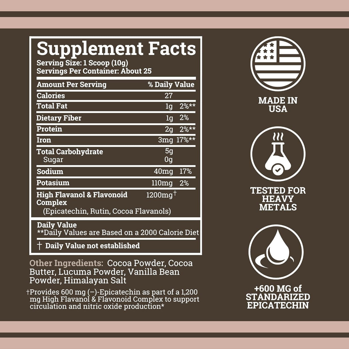 High Flavanol Cocoa Powder